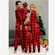 thumbnail image 4 of Conjuntos navideños europeos y americanos 2023 Familia de tres monos a cuadros para padres e hijos Ropa para el hogar Conjuntos para padres e hijos y conjuntos para toda la familia, 4 of 5
