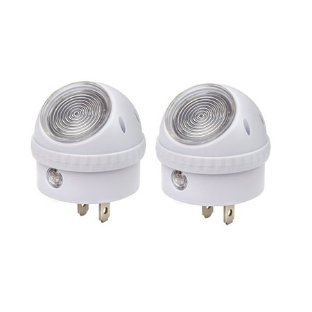 360 Piece Set - 2 Piece LED Night Light Set 360 Degree Rotating Head with Light Sensor