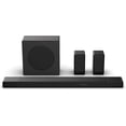 thumbnail image 1 of Restored Hisense AX5140Q 5.1.4Ch Sound Bar with Wireless Subwoofer, Dolby Atmos, DTS:X, Bluetooth 5.3, Roku TV Ready, HDMI/AUX/ARC/Optical/USB, EzPlay, 7 EQ Modes (B Grade), 1 of 13