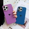 thumbnail image 4 of for Silicone iPhone 13 Pro Max Case Women Girls Heart with Soft Anti-Scratch Microfiber Lining Protective Phone Case for iPhone 13 Pro Max, 4 of 15