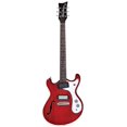 thumbnail image 2 of Danelectro '66 Classic Semi-Hollow Electric Guitar Transparent Red, 2 of 2