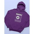 thumbnail image 3 of Poster Spiral Techno Style Hoodie Women -Image by Shutterstock, Female Medium, 3 of 4