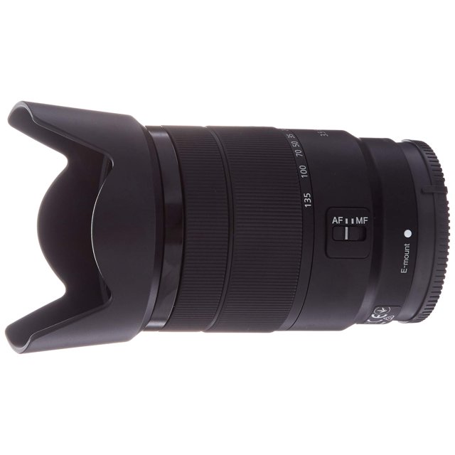 Lente de zoom Sony 18-135 mm F3.5-5.6 OSS APS-C E-Mount