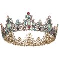 thumbnail image 1 of Queen Crown for Women - Baroque Wedding Tiaras and Crowns, 1 of 5