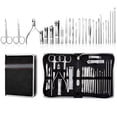 thumbnail image 3 of Juego de Manicura Profesional, Juego de Cortaúñas con Estuche de Almacenamiento, Herramienta de Aseo, Tijeras de Uñas, Juego de Aseo para Niñas - Negro Baoblaze Cortauñas, 3 of 4