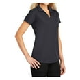 thumbnail image 4 of Yellow Rooster Women's Dry Zone Grid Polo T-Shirt Battleship Grey M, 4 of 6