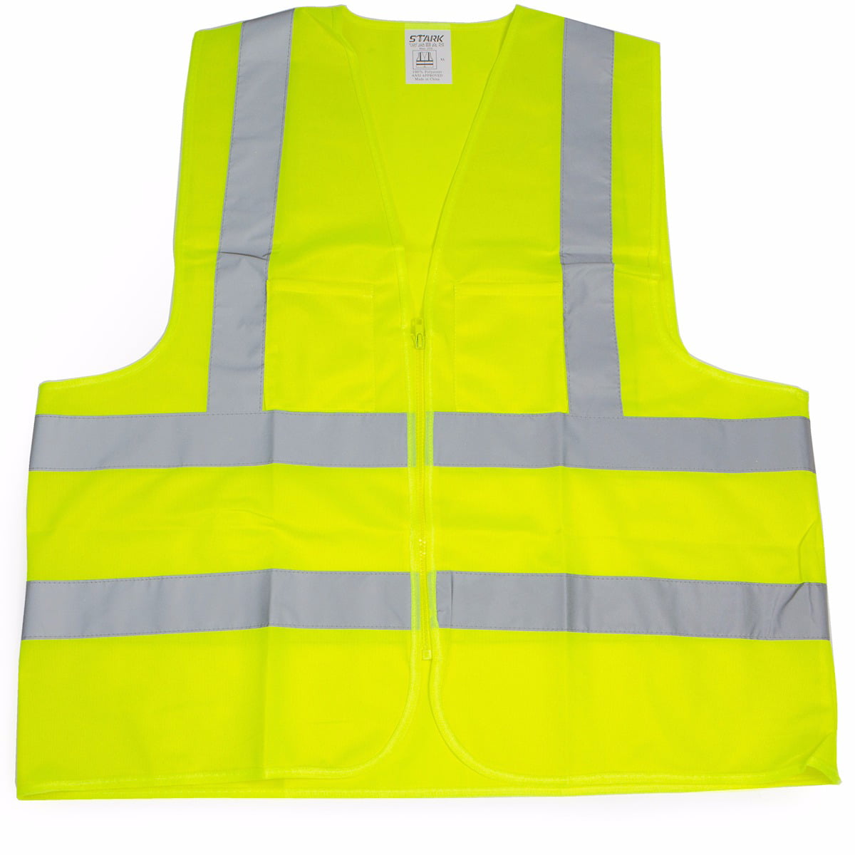 100 Vests Emergency Preparedness Neon Green Safety Vest LOT OF 100 SW1-G 
