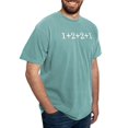 thumbnail image 4 of CafePress - 1+2+2+1 - Mens Comfort Colors Shirt, 4 of 5