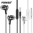 thumbnail image 3 of Auriculares Fonken 3,5 mm Yashi con control por cable y micrófono 1,2 m para smartphones Huawei, 3 of 5