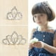 thumbnail image 3 of EeaseMX 12 piezas de tocado para niños, corona, peine, pinza para el cabello con diamantes de imitación y pasador., 3 of 5