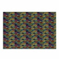 thumbnail image 1 of Abstract Cutting Board, Hand Drawn Circles Grunge Style Surreal Designs Checkered Swirled Colorful Pattern, Decorative Tempered Glass Cutting and Serving Board, Small Size, Multicolor, by Ambesonne, 1 of 1