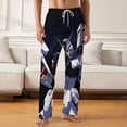 thumbnail image 2 of Mobile Suit Gundam Mens PJ Pajama Pants Bottoms Lounge Pants Sleepwear PJs with Pockets, 2 of 7