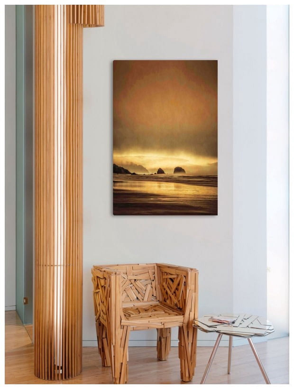 Marmont Hill "Lone Tree at Sunset" Painting Print on Canvas