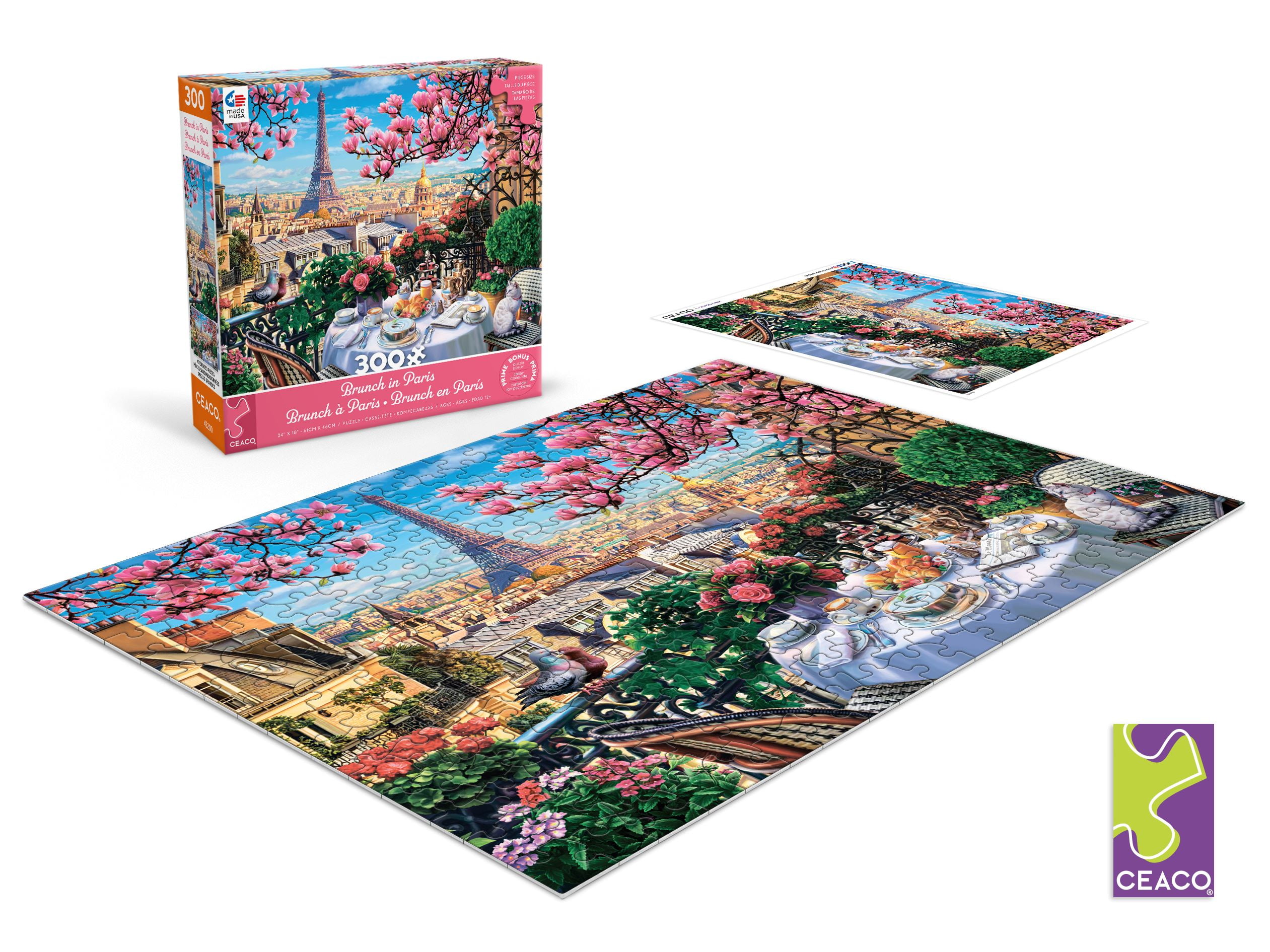 Ceaco 300 Piece Brunch in Paris Interlocking Jigsaw Puzzle