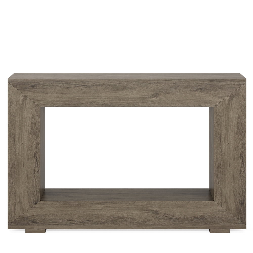 Spaco Farmhouse Console Table, 47" Wood Entryway Sofa Table with Storage, Versatile Function Console Table, Gray