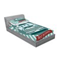 thumbnail image 2 of Ambesonne Retro Fitted Sheet & Pillow Sham Set, Car Wash Sign Commercial, Twin, Red Teal, 2 of 2