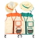 thumbnail image 4 of Vogacara Niños Insect Explorer Chaleco Sombrero Kit Acampar al aire libre Pesca Disfraces de aventura Fiesta escolar Niños Niñas Traje con múltiples Type3 NO3 Vogacara FN009960-02B, 4 of 6