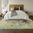 thumbnail image 6 of Addison Rugs Mayfield Washable Transitional Abstract Ivory Rectangle Rug, 8' x 10', 6 of 6