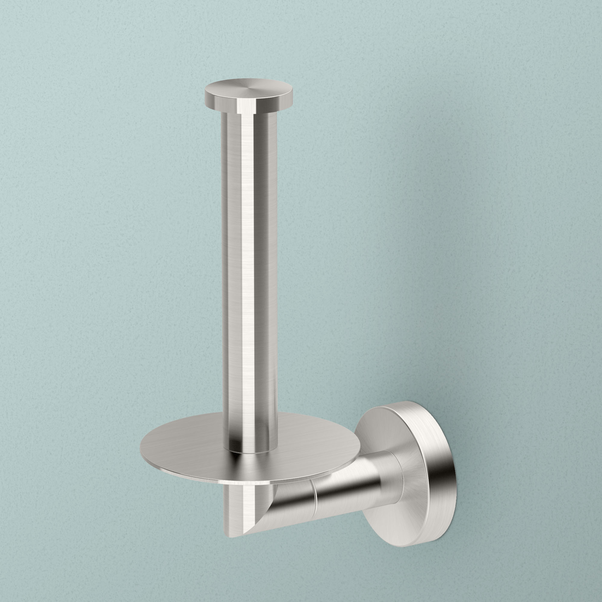 Gatco 4648 Glam Toilet Paper Holder w/ Storage, Satin Nickel