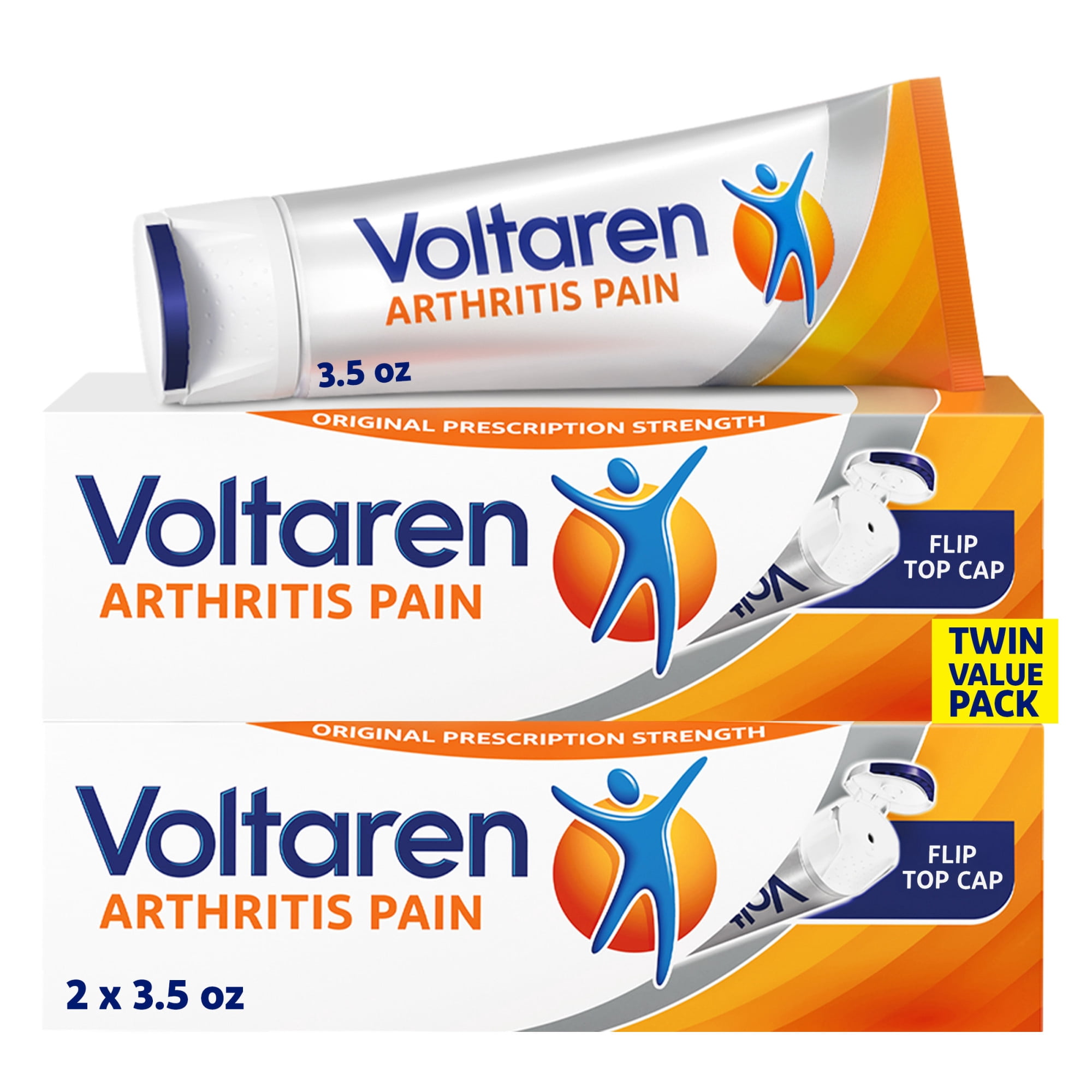 Voltaren Arthritis Pain Gel – Diclofenac Sodium Topical Gel, 1 Percent (Nsaid) – 100 G x 2