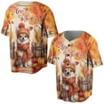 thumbnail image 3 of Happy Thanksgiving Chihuahua Give Thanks Fall Beanie Scarf Welcome All Over Print 3D Baseball Shirt Dog Lover Gifts Idea Softball Sport - 00020, 3 of 6