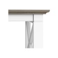 thumbnail image 4 of Bush Furniture Key West Table Basse avec Rangement, Blanc Pur et Gris Shiplap, 4 of 7