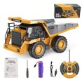 thumbnail image 3 of Alloy Engineering Vehicle Remote Control Excavator Bulldozer Dump Truck Electric Toys For Boys, 3 of 8