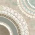 thumbnail image 2 of Kouta, Flora 15x15 White Modern Wood Framed Museum Art Print Titled - Amalfi Mosaic II, 2 of 4