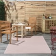 thumbnail image 5 of Noursion Essentials Solid Contemporary Pink 5' x 7' Area Rug, (5' x 7'), 5 of 11