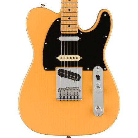 Fender Player Plus Nashville Telecaster Electric Guitar (Butterscotch Blonde, Maple Fretboard)