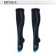 thumbnail image 5 of Calcetines de ciclismo Unique Bargains con absorción de impactos, antideslizantes, para exteriores, color negro y azul marino, tamaño M, neutros y universales, 1 par, 5 of 7
