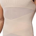 thumbnail image 3 of Tqyyweavej Men's Mesh Compression Shirts Stretchy Tight Tummy Control Shapewear Sleeveless Moobs Binder Solid Color Tank Tops Mens Underwear, 3 of 5