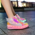 thumbnail image 5 of YAZI  Kids Roller Shoes Boy Girl Sneakers with Wheels Become Sport Sneaker with Led for Christmas Birthday Children Show Gift, 5 of 17