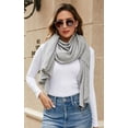 thumbnail image 2 of YooGuoGuo Women's Elegant Cross Shawl Soft Wrap Poncho Large Open Front Sweater for Spring Fall Winter, 2 of 6