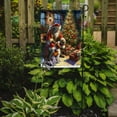thumbnail image 2 of Brittany and Santa Claus Garden Flag 11.25 in x 15.5 in, 2 of 5