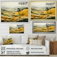thumbnail image 4 of Designart "Yellow And Green Pastoral Bold horizon IV" Modern Canvas Art Print, 4 of 5