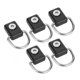 thumbnail image 4 of Juego de 5 cierres ligeros para canoas, yates y kayaks con hebillas en forma de D de ABS de grado marino, 4 of 8
