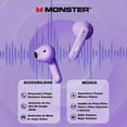 thumbnail image 2 of Audífonos In Ear Gamer Inalámbricos Monster Airmars Xkt15 Color Violeta, 2 of 8