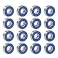 thumbnail image 1 of 16 Pcs Roues de Planche à Roulettes Professionnelles Sans Friction ABEC 9, Roulements de Rechange en Acier, 16 x Roulements de Rechange pour Planche à Roulettes, Bleu, 1 of 6