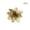 Gold, variant on Pack of 6 Glitter Artificial Poinsettia Flowers Christmas Wreath Christmas Tree Flowers Ornaments 4’’(10cm) Diameter