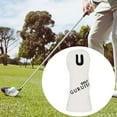 thumbnail image 2 of Water PU Golf Head Protective Covers - Pattern 3 5 UT Putter White UT 27.5x10cm, 2 of 7
