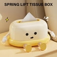 thumbnail image 2 of Ywmsfl Unique Tissue Container Paper Towel Stand Tissues Dispenser with Spring Napkin Box for Bathroom, 2 of 10