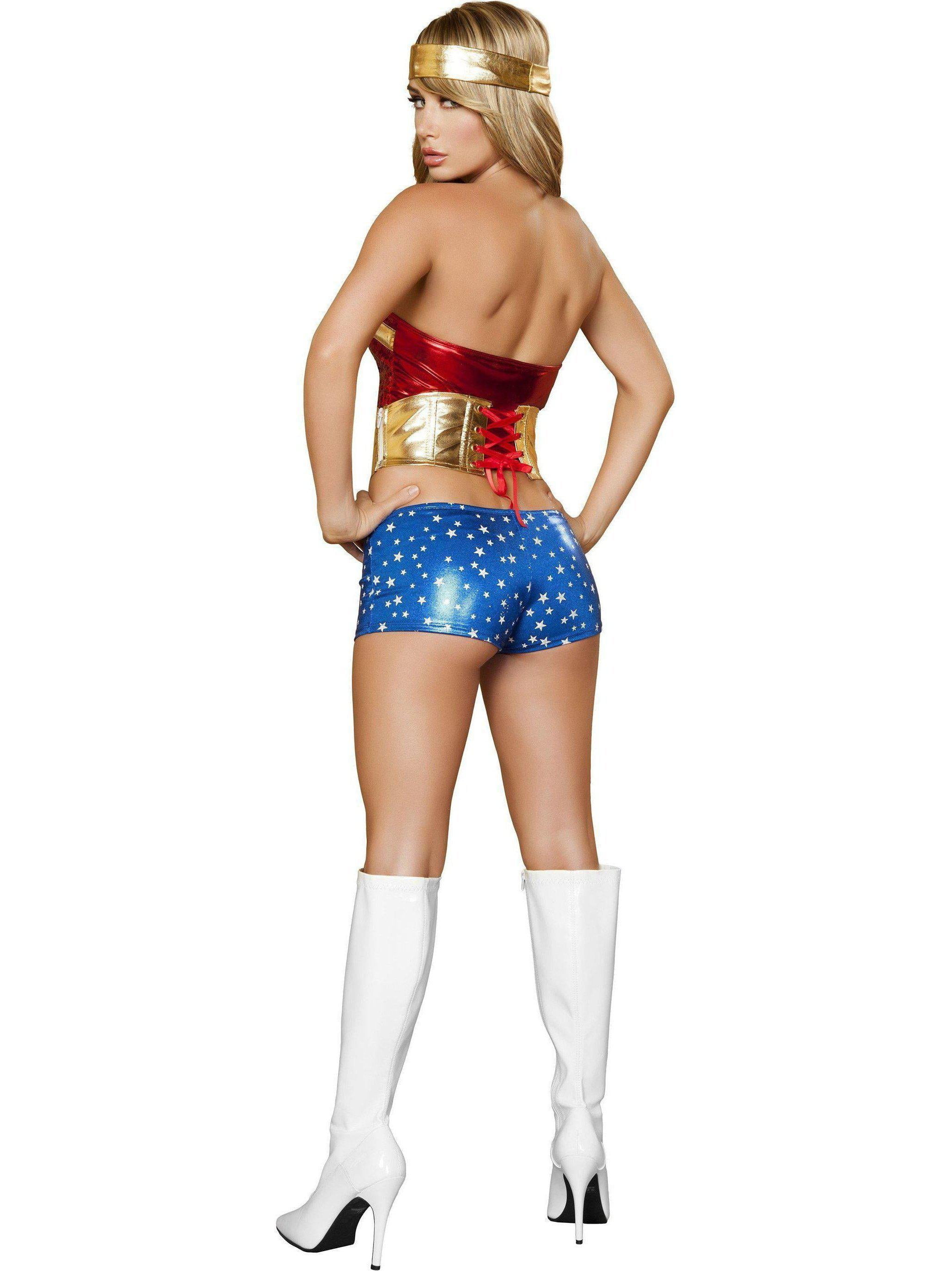 Sexy Wonder Heroine Costume - Walmart.com