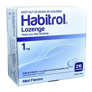 Habitrol Nicotine Lozenge Mint Flavor 216 Lozenges (1mg)