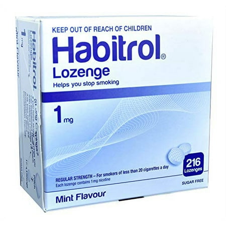 Habitrol Nicotine Lozenge Mint Flavor 216 Lozenges (1mg)