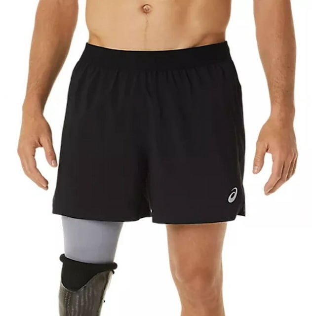 Short Running Asics Road 2-n-1 5in Negro Hombre 2011c388.002