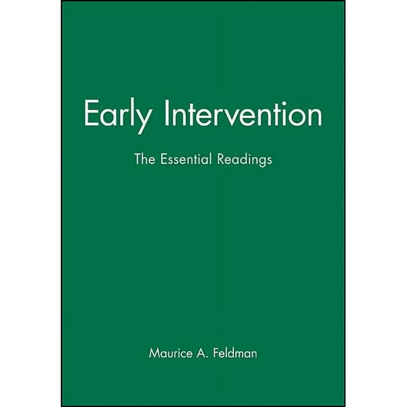 Essential Readings in Developmental Psychology: Early Intervention: The Essential Readings (Paperback)