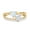Yellow, variant on Simulated Cubic Zirconia Size-5 Heart Promise Ring Double Heart Created White Opal 925 Sterling Silver