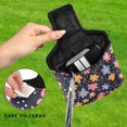 thumbnail image 4 of Haosy Cartoon Flowers and Dots Golf Mallet Putter Cover Strong Magnetic Leather Golf Club Headcover Closure, 4 of 7