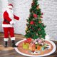 thumbnail image 4 of Falda de árbol de Navidad, delantal, cubierta de árbol de Navidad, decoración de árbol de Navidad, decoración de fiesta de Año Nuevo 95 cm JFHHH pequeña, 4 of 4